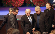 Nazir vida mərasimində...