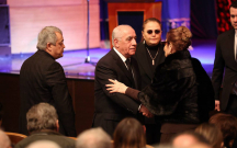 Rəsmilər vida mərasimində...