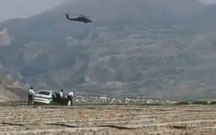 ABŞ helikopterinə tapança ilə atəş açdılar