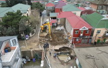 Keşlədə tamamilə sökülən evin