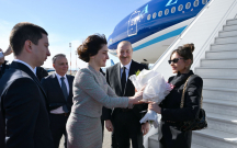 Prezidentlə xanımının səfərindən yaddaqalan kadrlar