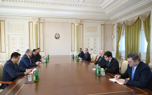 Prezident qazaxıstanlı nazirləri qəbul etdi