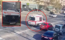 Narkotik və içki qəbul edib təcili yardım maşını ilə Bakıda oyun çıxardı