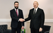 Əliyevlə Şaraa görüşdü