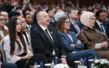 Prezidentlə xanımı Antalyada tədbirdə iştirak etdi