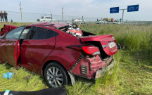 Toya gedən ailə qəzaya düşdü