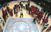 Prezidentin basketbol meydançasında çətin anları