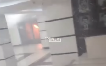 AzMİU-da yanğın oldu