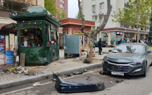 “BMW” əvvəl “Chevrolet”ə, sonra köşkə çırpıldı