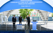İlham Əliyev “Zangilan City Park Hotel”in təməlini qoydu