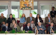 Elçin Quliyev kralla birgə Qarabağ atlarını izlədi