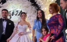 Leyla Əliyeva Bakıda toyda