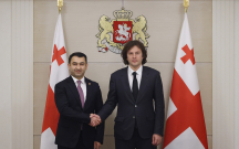 Ərgüc Kələntərli Kobaxidze ilə görüşdü