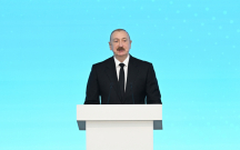 İlham Əliyev Bakıda açılış mərasimində iştirak edir