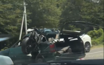 İsmayıllıda maşınla motosiklet toqquşdu