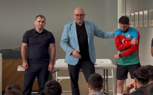 “Ən ağır yükünüz olimpiya dünya çempionları olsun!”