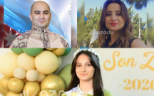 Şəhidin həyat yoldaşı və qızı tələbə oldu