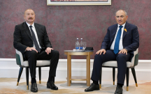 Əliyevlə Paşinyan Bişkekdəki görüşdə