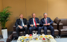 Prezident və xanımı 6-cı Dünya Köçəri Oyunlarının açılış mərasimində