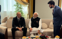 Prezident Hindistanın Baş naziri ilə söhbət etdi