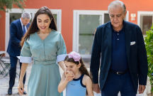Leyla Əliyeva Madriddə qayğıya ehtiyacı olan uşaqlar üçün məktəbdə