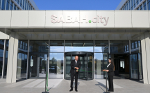 İlham Əliyev “SABAH.city”nin açılışında
