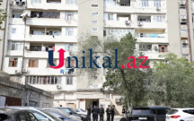 Bakıda oğlunu öldürən qadın özünü binadan atdı
