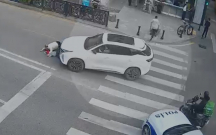 Maşınla ana və uşağının üstündən keçdi