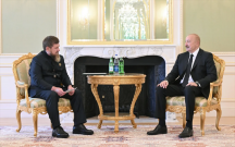 İlham Əliyev Kadırovu qəbul etdi