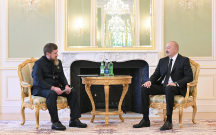 İlham Əliyev Kadırovu qəbul etdi