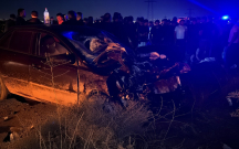 Masazırda motosikletlə avtomobil toqquşdu