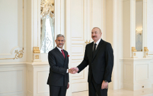 Prezident Hindistan XİN rəhbərini qəbul etdi