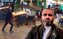 Bakıda kafedə kütləvi dava