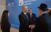 Prezident qonaqlarla görüşdü