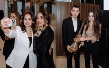 Prezidentin qızları “Cənnətin ariyası”nın konsertində