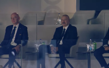 Prezident oyunu stadiondan izlədi