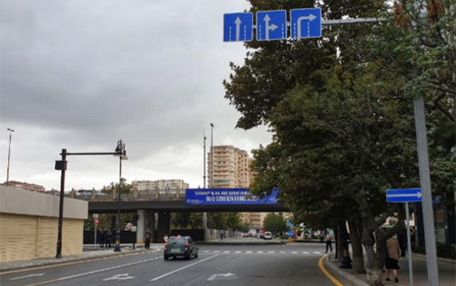 İki prospektin kəsişməsində dəyişiklik edildi