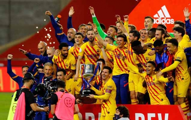 İspaniya Kubokunu “Barselona” qazandı