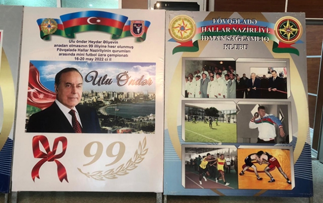 Heydər Əliyevin anadan olmasının 99-cu ildönümünə həsr olunmuş mini futbol çempionatına yekun vurulub