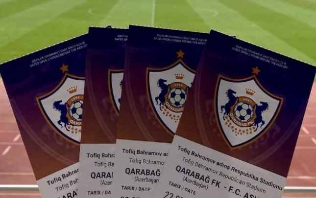 “Qarabağ”-“Neftçi” matçına biletlərin qiymətləri açıqlandı