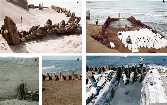 xezerin-qazaxistan-sahilinde-batmis-gemi-tapildi