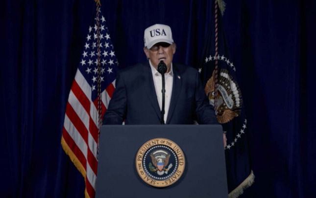 tramp-irana-xeberdarliq-etdi