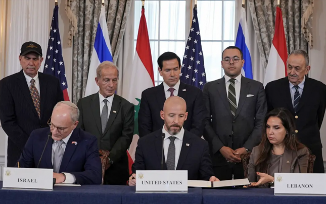 israil-ve-livan-arasinda-cercive-sazisi-imzalandi