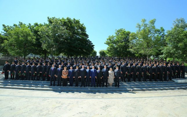 Binəqədidə də Polisi Günü ilə bağlı tədbir keçirildi  – Fotolar</b>
