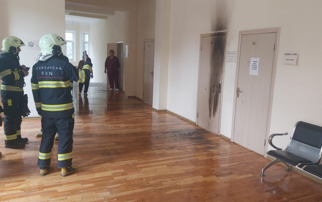 Həkimlə narkotik tərkibli dərmana görə dava etdi  – Yanğın törətdi+Foto</b>