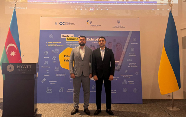 Bakıda Ukrayna universitetlərinin təhsil sərgisi keçirildi  – Fotolar</b>