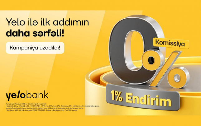 yelo-bankdan-ilk-kredite-ozel-1-endirim-ve-0-komissiya-kampaniyasi