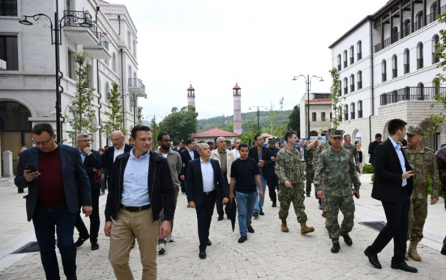 Diplomatların Qarabağ və Şərqi Zəngəzura səfərləri davam edir