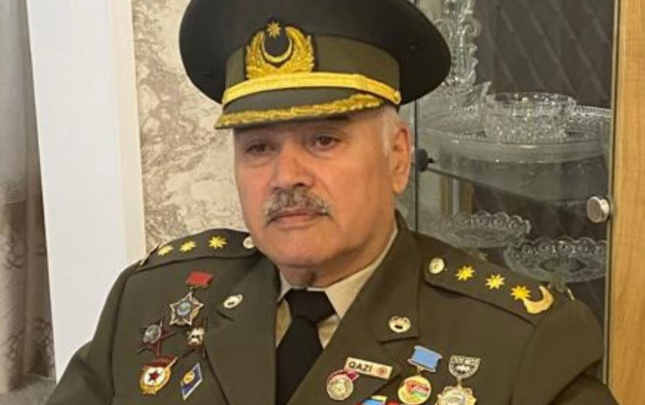 Veteran polkovnik vəfat etdi  – Foto