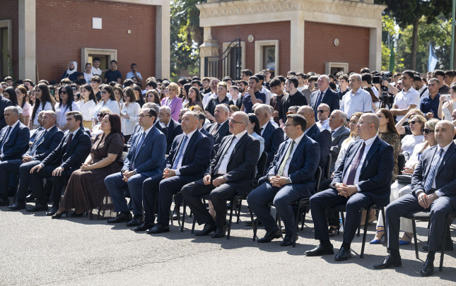 Nazir ADAU-da Bilik Günündə iştirak etdi  – Fotolar